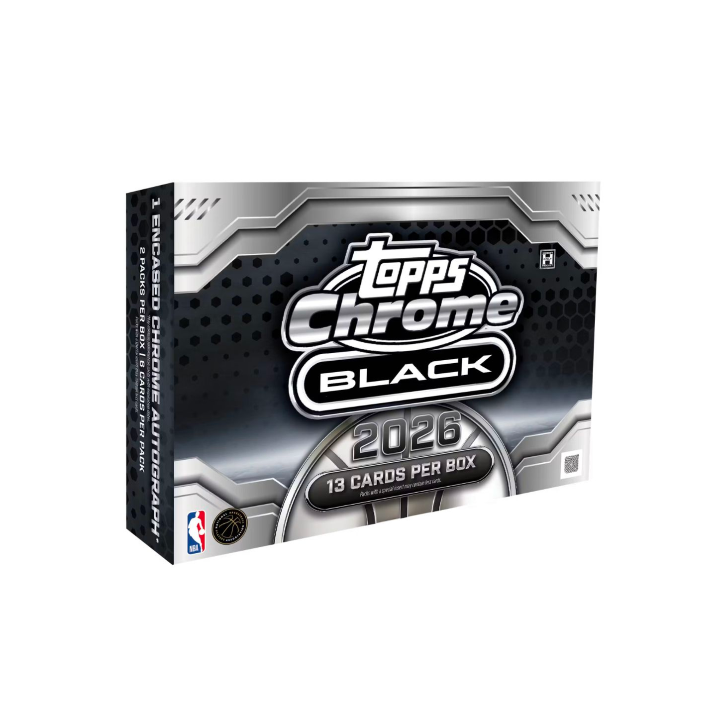 2025-2026 NBA TOPPS CHROME BLACK HOBBY HALF CASE PYT #2 (BOXES 5-8)