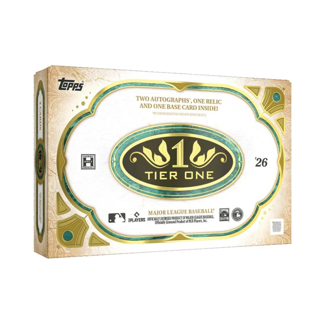 2026 TOPPS TIER ONE BASEBALL HOBBY BOX