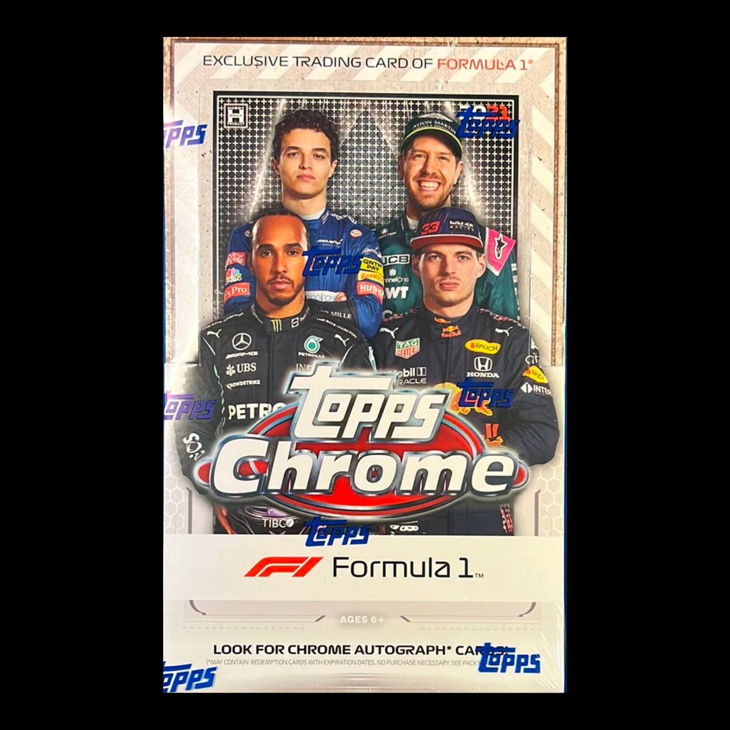 2021 Topps Chrome Formula 1 Hobby Box