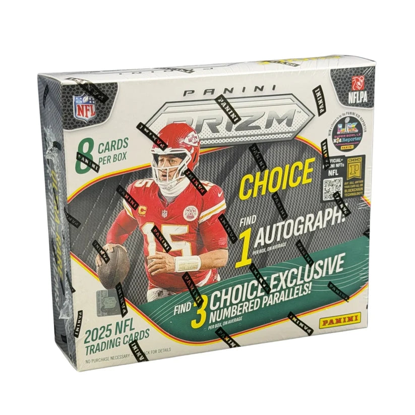 2025 PRIZM CHOICE FOOTBALL BOX