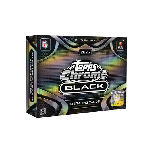2025 Topps Chrome Black Hobby 4-BOX PYT #6 (BOXES 9-12)