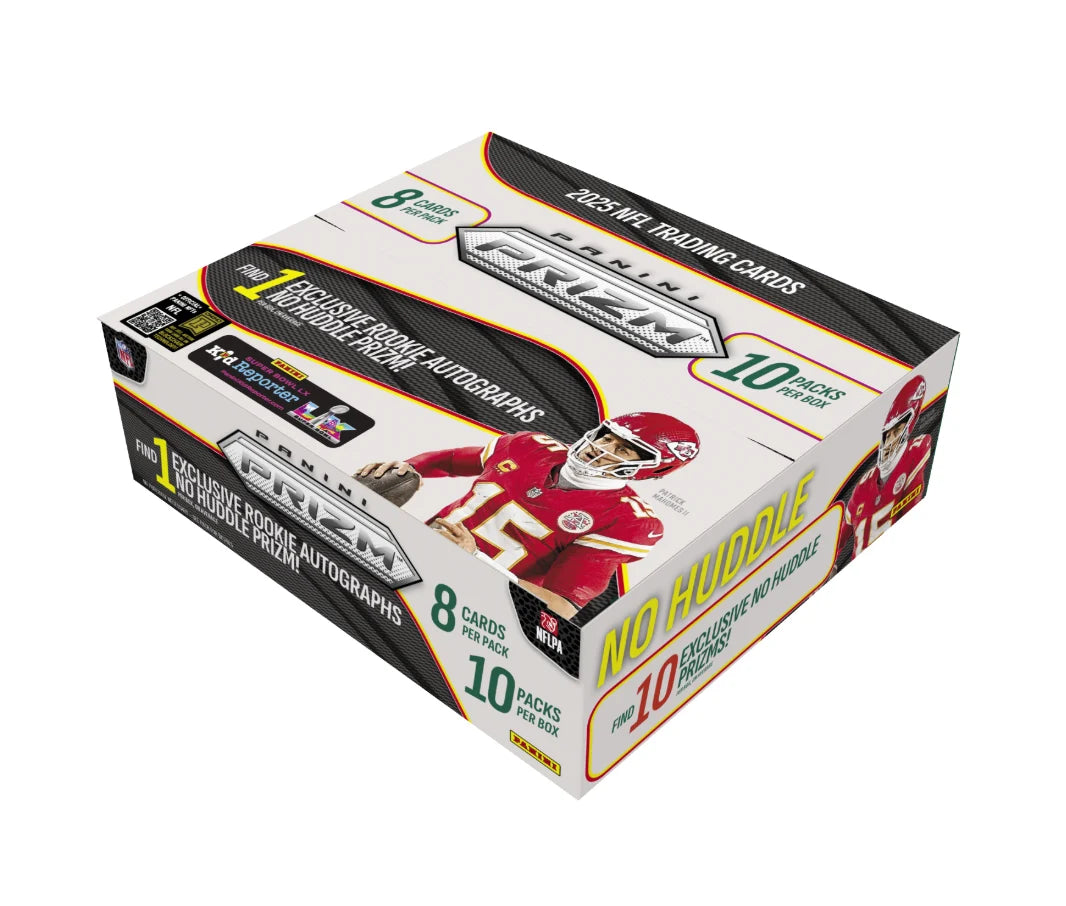 2025 PRIZM NO HUDDLE FOOTBALL BOX