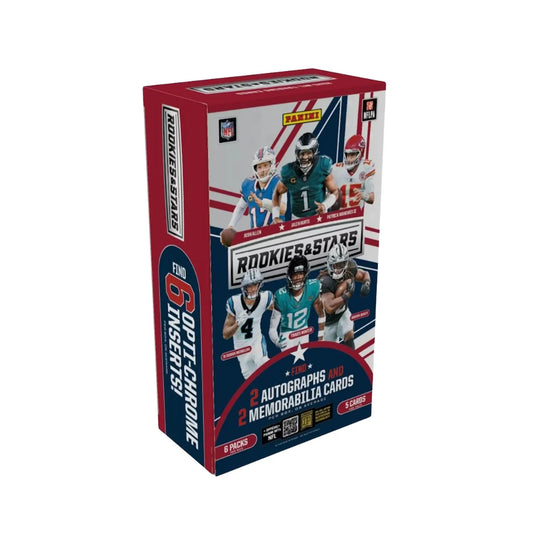 2025 ROOKIES & STARS FOOTBALL HOBBY 5-BOX PYT #1