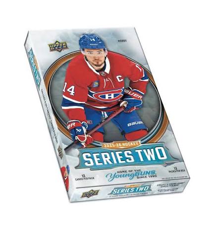 2025-26 UPPER DECK SERIES 2 HOCKEY HOBBY BOX