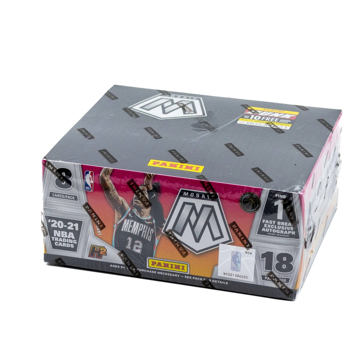 2020-21 MOSAIC FASTBREAK BASKETBALL BOX
