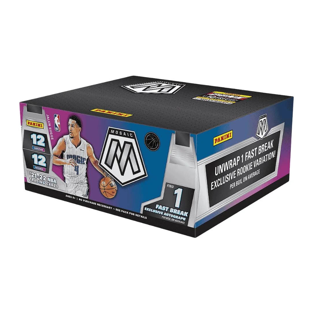 2021-22 MOSAIC FASTBREAK BASKETBALL BOX