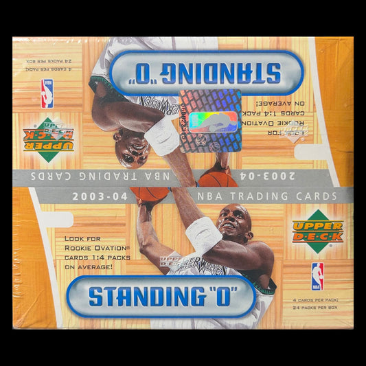 2003-04 Upper Deck Standing "O" NBA Hobby Box